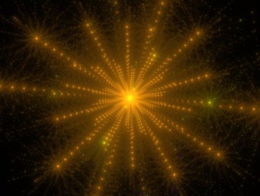 Resimsel fraktal arkaplan oluşturuldu