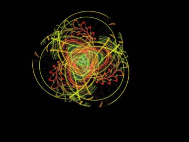Resimsel fraktal arkaplan oluşturuldu
