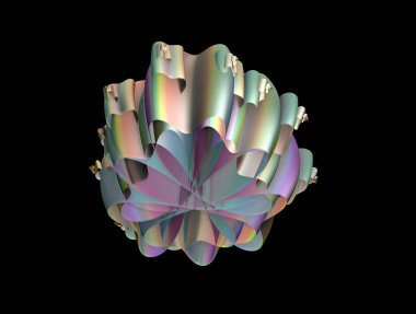 Resimsel fraktal arkaplan oluşturuldu