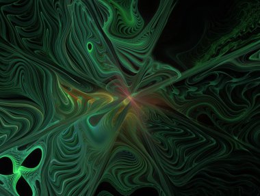 Resimsel fraktal arkaplan oluşturuldu