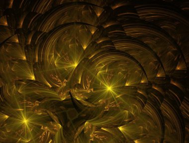 Resimsel fraktal arkaplan oluşturuldu