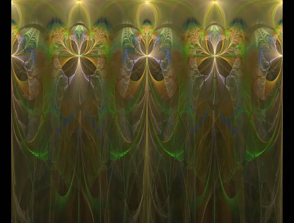 Imaginatory fractal background generated Image — Stock Photo, Image