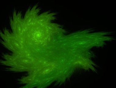 Resimsel fraktal arkaplan oluşturuldu