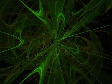 Resimsel fraktal arkaplan oluşturuldu