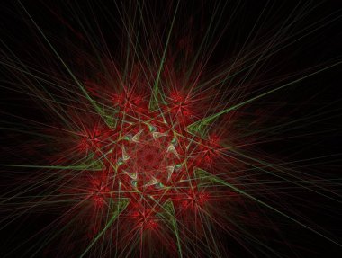 Resimsel fraktal arkaplan oluşturuldu