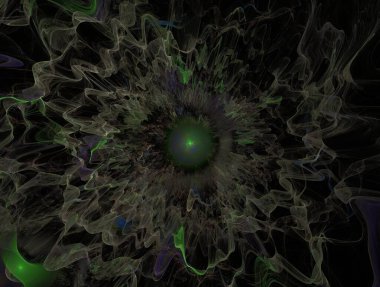 Resimsel fraktal arkaplan oluşturuldu