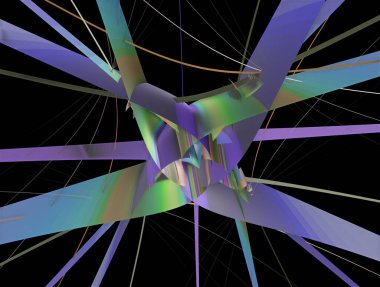 Resimsel fraktal arkaplan oluşturuldu