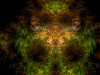 Resimsel fraktal arkaplan oluşturuldu