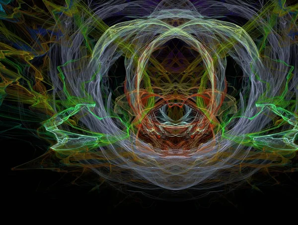 Imaginatory fractal achtergrond gegenereerd Afbeelding — Stockfoto