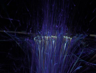 Resimsel fraktal arkaplan oluşturuldu