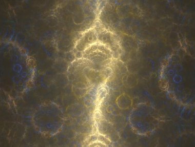 Resimsel fraktal arkaplan oluşturuldu