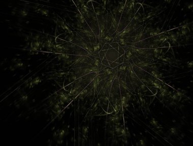 Resimsel fraktal arkaplan oluşturuldu