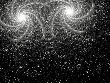 Resimsel fraktal arkaplan oluşturuldu