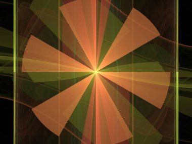 Resimsel fraktal arkaplan oluşturuldu