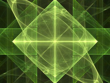 Hayali fraktal arkaplan resmi