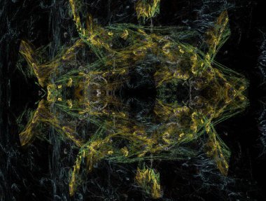 Hayali fraktal arkaplan resmi