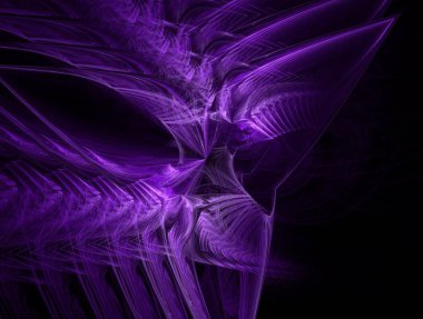 Resimsel fraktal arkaplan oluşturuldu