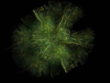 Resimsel fraktal arkaplan özeti