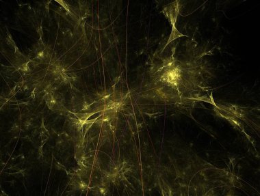 Resimsel fraktal arkaplan özeti