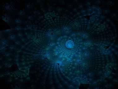 Resimsel fraktal arkaplan özeti