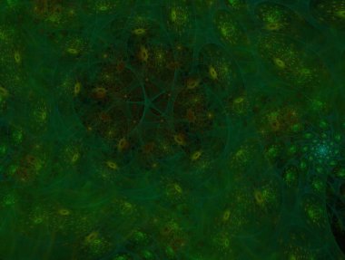 Resimsel fraktal arkaplan özeti