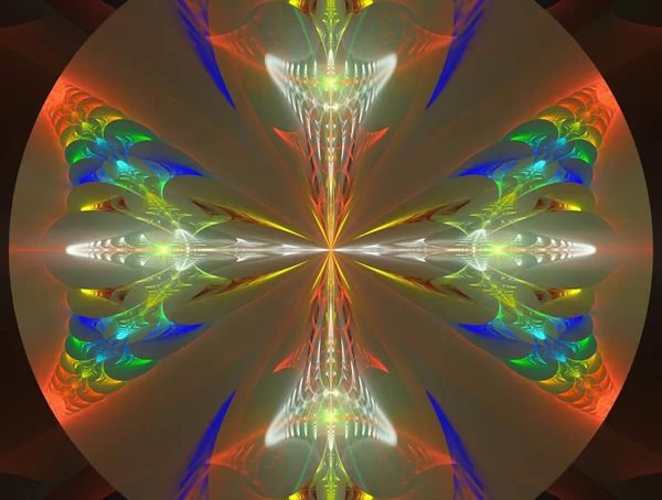 Resimsel fraktal arkaplan özeti