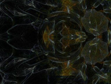 Hayali fraktal arkaplan resmi