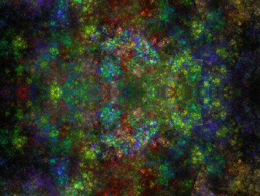 Hayali fraktal arkaplan resmi