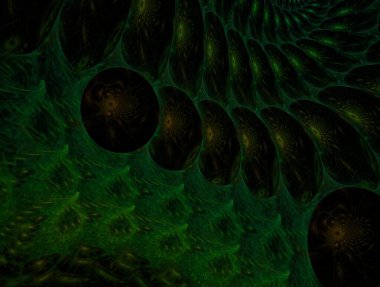 Hayali fraktal arkaplan resmi