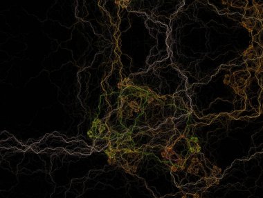 Hayali fraktal arkaplan resmi