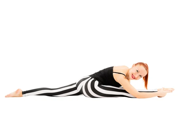 Esercizi di stretching — Foto Stock