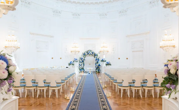 Bruiloftszaal ceremonie — Stockfoto