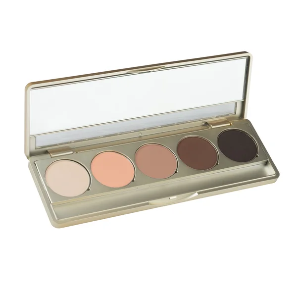 Make-up colorful eyeshadow palettes — Stock Photo, Image