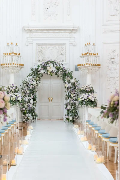 Bruiloftszaal ceremonie — Stockfoto