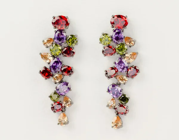 Boucles d'oreilles beauté — Photo