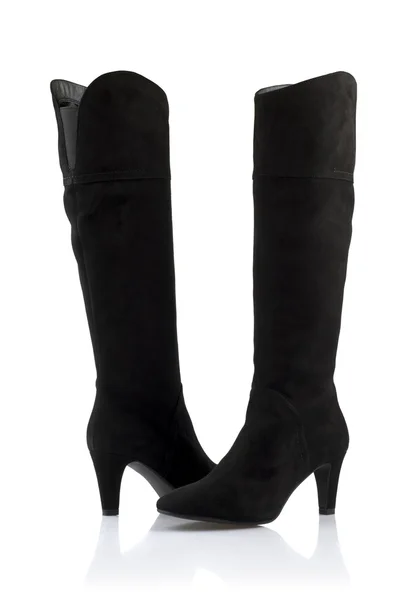 Divatos női téli boot — Stock Fotó