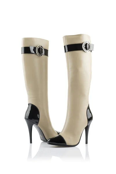 Fashionable women winter boot — Stock Photo, Image