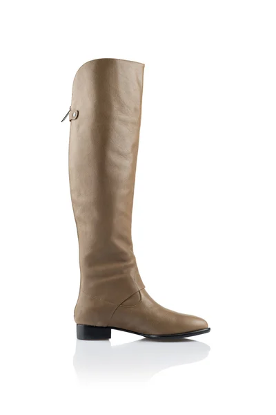 Divatos női téli boot — Stock Fotó