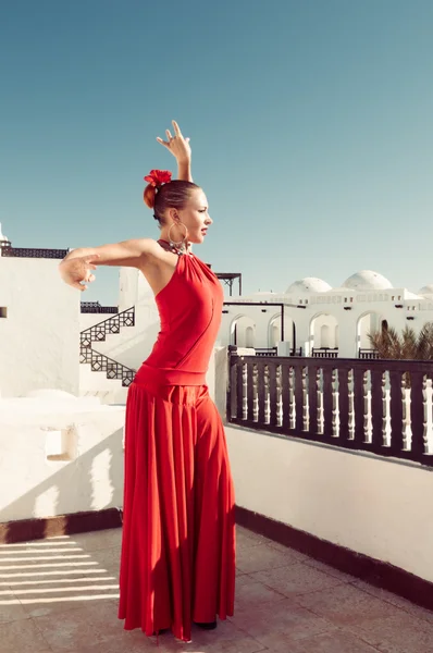 Танцор фламенко — стоковое фото