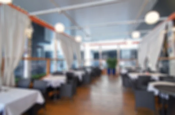 Restaurang oskärpa bakgrund — Stockfoto