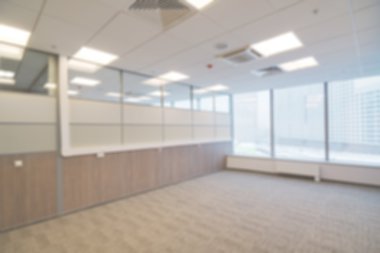 Ortak ofis binası iç arka plan bulanıklık