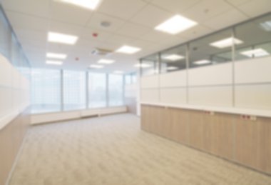 Ortak ofis binası iç arka plan bulanıklık