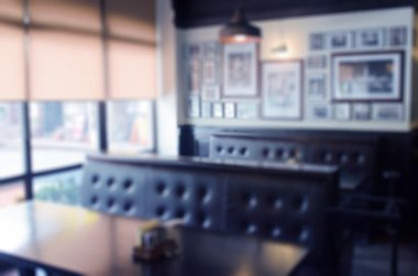 Restoran bulanıklık arka plan