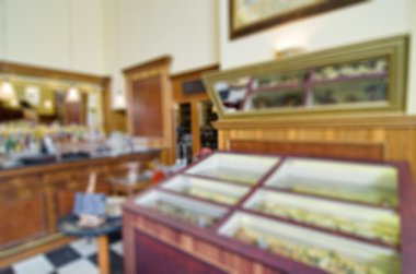 Restoran bulanıklık arka plan