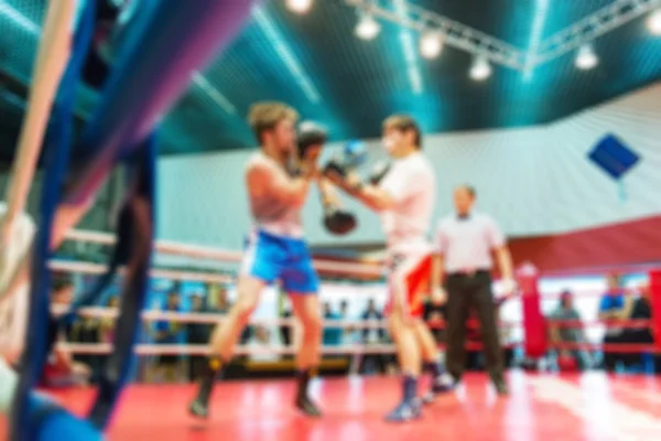 Boxing blur background — Stock Photo, Image
