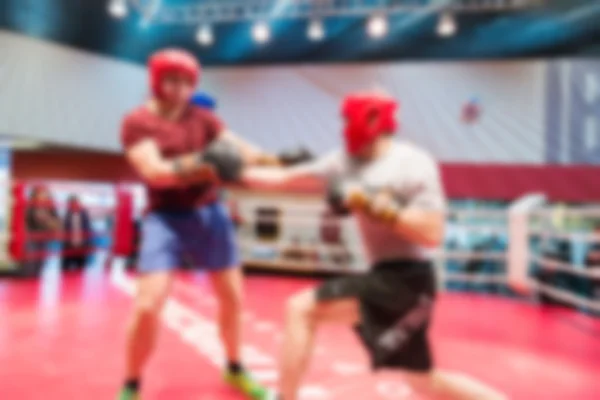 Fundo borrão de boxe — Fotografia de Stock