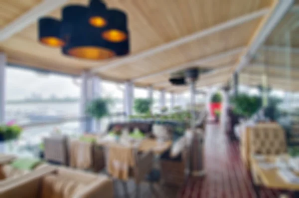 Restaurant blur background — Stock Photo, Image