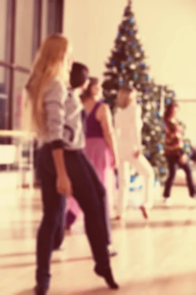 Dansles voor vrouwen achtergrond wazig — Stockfoto