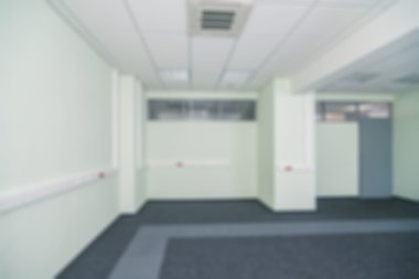 Ortak ofis binası iç arka plan bulanıklık