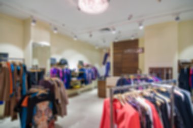 Mağaza arka plan bulanıklık